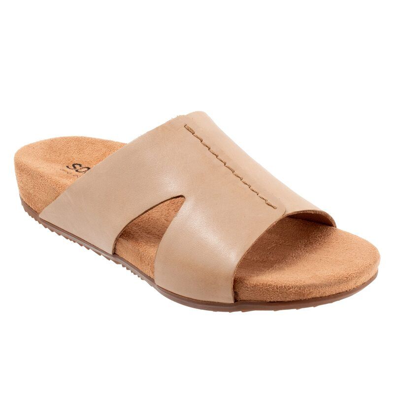 ソフトウォーク レディース シューズ サンダル SoftWalk Beverly Beige ベージュ