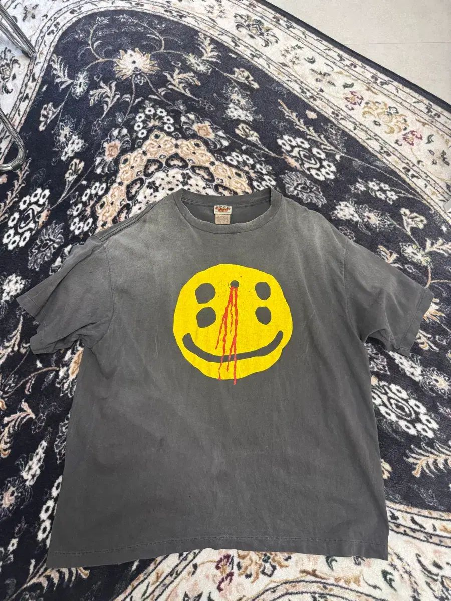 SAINT MICHAEL(セント マイケル)xcpfm スマイル Tシャツ
