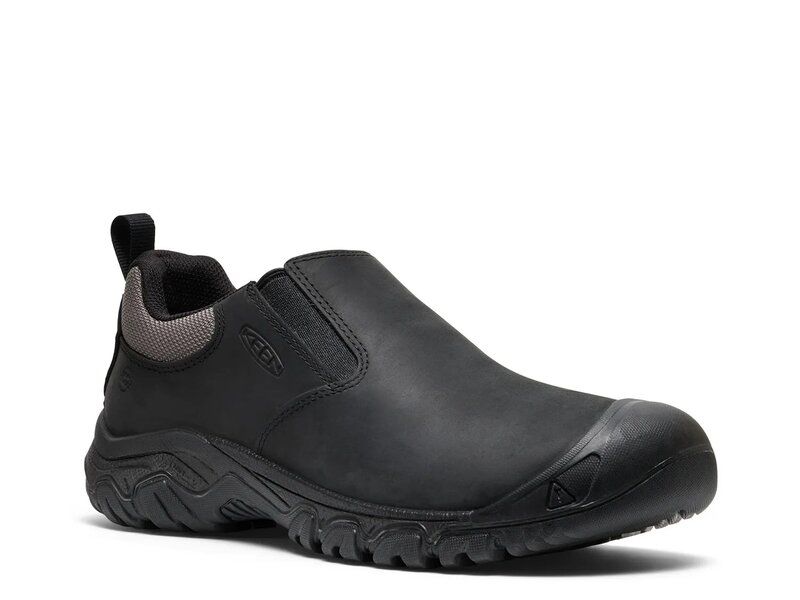 キーン メンズ シューズ スリッポン・ローファー Keen Targhee IV SlipOn Mens Black ブラック