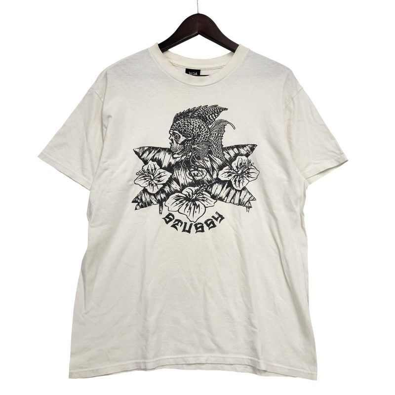 【現状渡し品】 STUSSY ステューシー S/S TEE ショートスリーブ Tシャツ 黒タグ 半袖 【142-260610-as-15-izu】