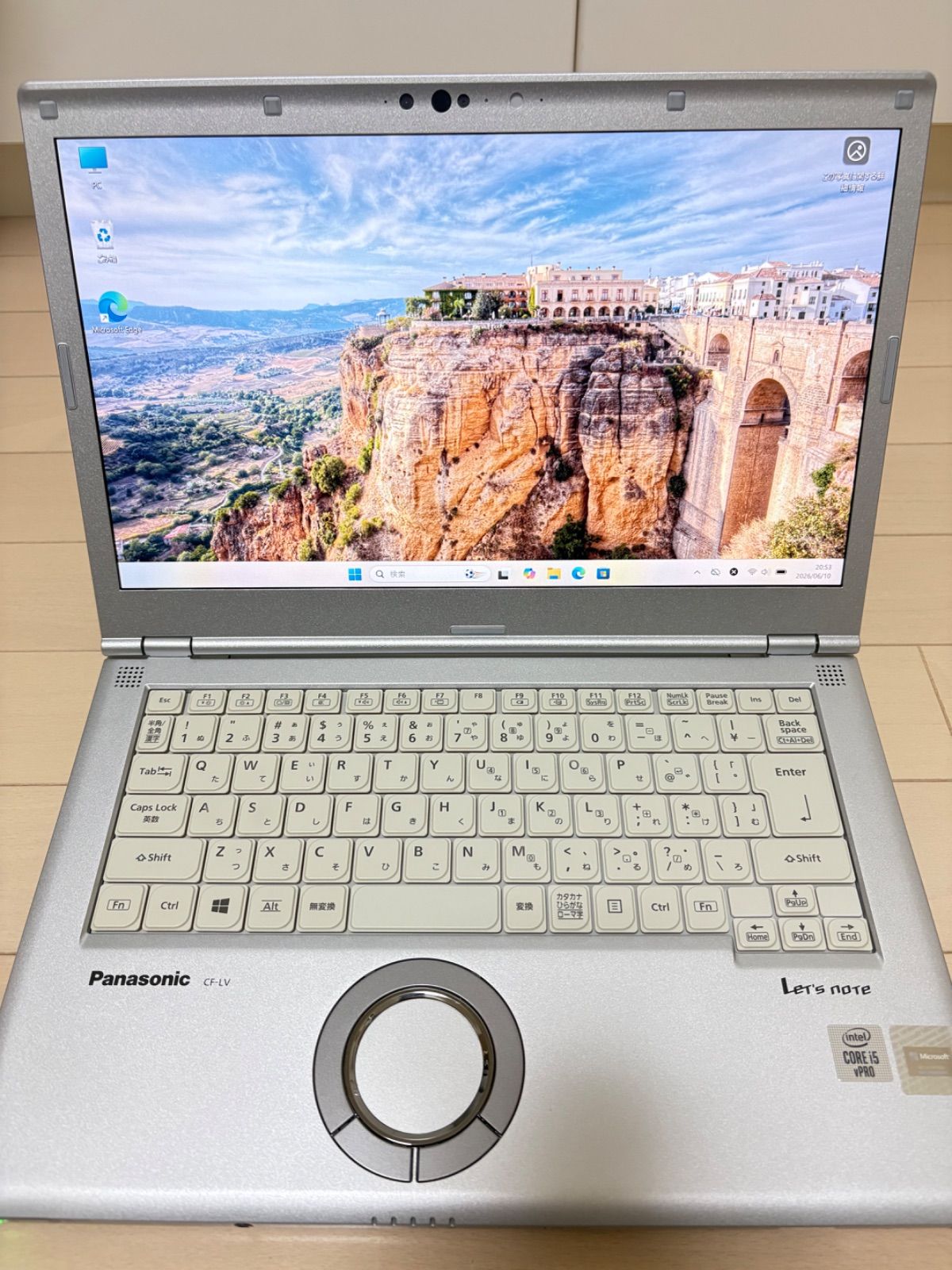 良品・DVD・大画面】Let's note CF-LV9 10世代 i5 SSD256GB メモリ8GB