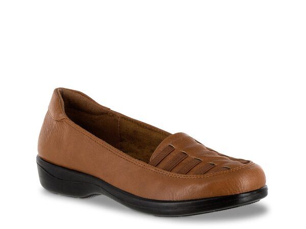 イージーストリート レディース シューズ スリッポン・ローファー Easy Street Genesis SlipOn Tobacco