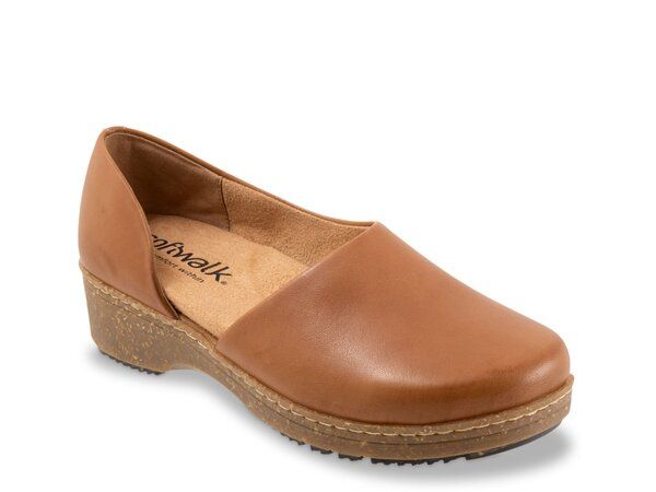 ソフトウォーク レディース シューズ スリッポン・ローファー Softwalk Addie SlipOn Cognac