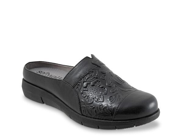 ソフトウォーク レディース シューズ サンダル Softwalk San Marcos Tooling Mule Black ブラック