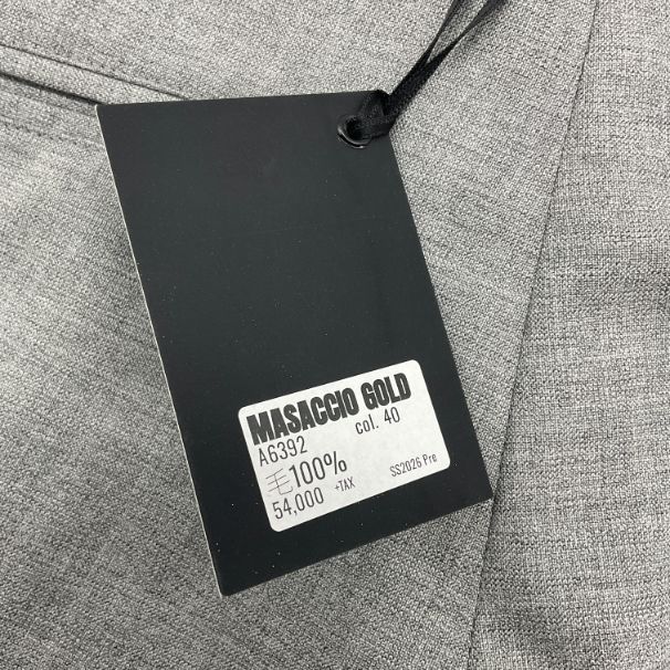 未使用 giab's ARCHIVIO ジャブスアルキビオ 25SS マサッチョゴールド
