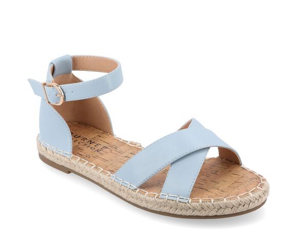 ジュルネ コレクション レディース シューズ サンダル Journee Collection Lyddia Espadrille Sandal Blue ブルー