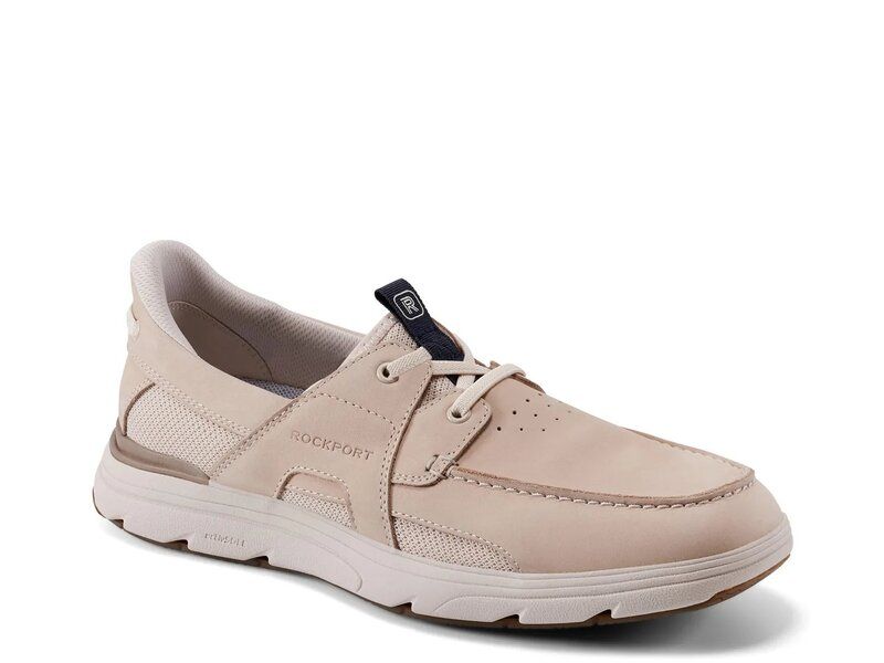 ロックポート メンズ シューズ Rockport Seadon Boat Shoe Beige ベージュ