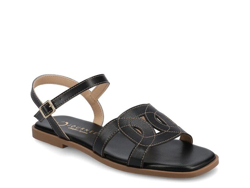 ジャーニー レディース シューズ サンダル Journee Bridey Sandal Black ブラック