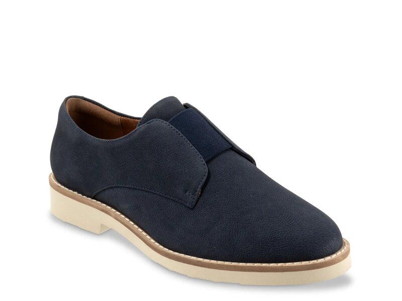 ソフトウォーク レディース シューズ オックスフォード Softwalk Wexford Oxford Navy ネイビー