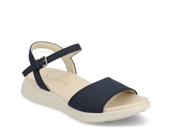 ジャーニー レディース シューズ サンダル Journee Jaylee Wedge Sandal Navy ネイビー