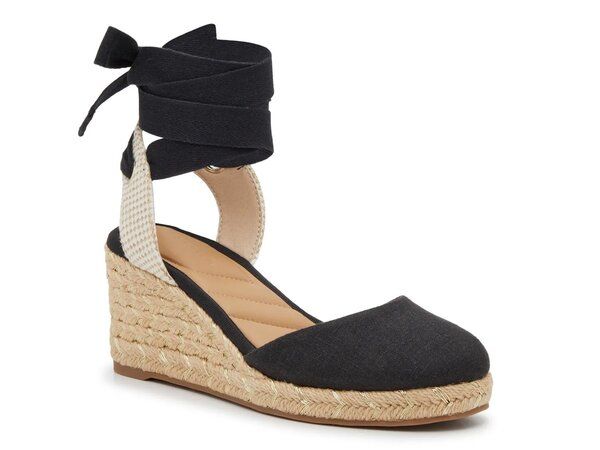 ケリー＆ケイティ レディース シューズ サンダル Kelly Katie Goldie Wedge Sandal Black ブラック