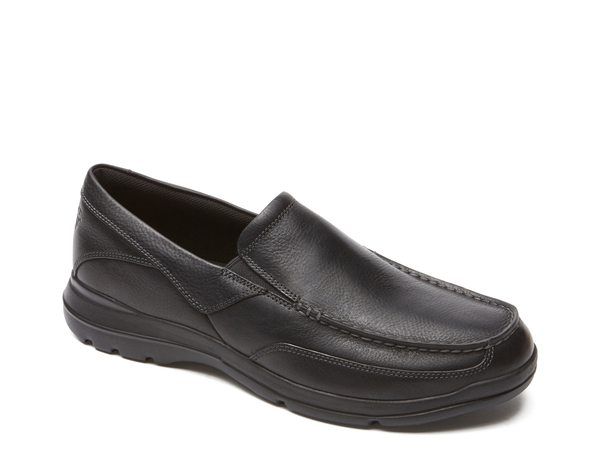 ロックポート メンズ シューズ スリッポン・ローファー Rockport Junction Point SlipOn Black ブラック