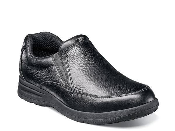 ノンブッシュ メンズ シューズ スリッポン・ローファー Nunn Bush Cam SlipOn Black ブラック