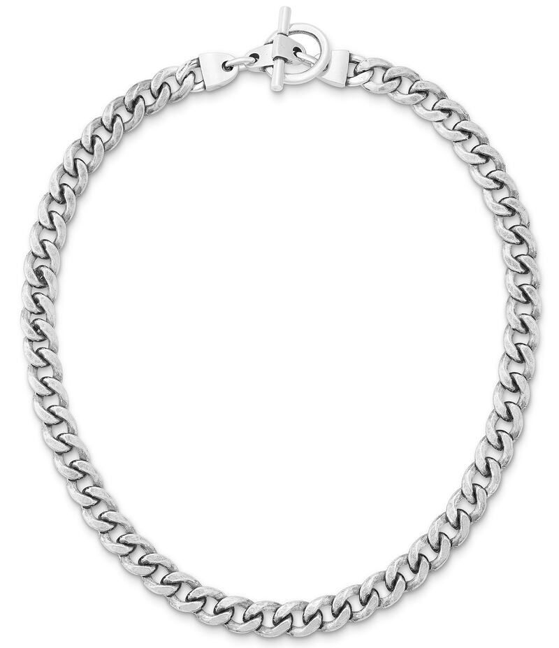 ジェームズ エイヴリー レディース アクセサリー ネックレス・チョーカー レース James Avery Bold Curb Chain Toggle Necklace Sterling Silver