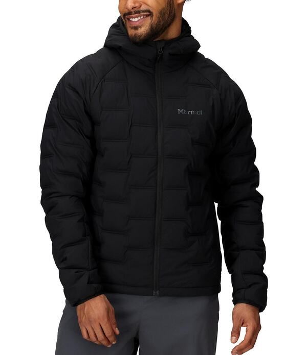 マーモット メンズ アウター ジャケット・ブルゾン フーデッドジャケット Marmot WarmCube Active Novus Hooded Jacket Black ブラック