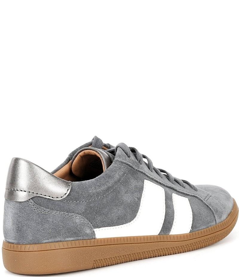 ジョセフセイベル レディース シューズ スニーカー スエード レース Josef Seibel Joleen 04 Suede Lace Up Sneakers Grey グレー