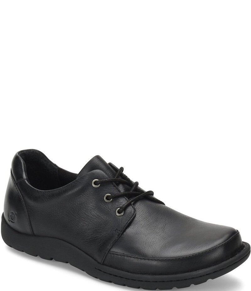 ボーン メンズ シューズ ドレスシューズ レース レザー Born Mens Nigel 3Eye Leather Lace Up Shoes Black ブラック