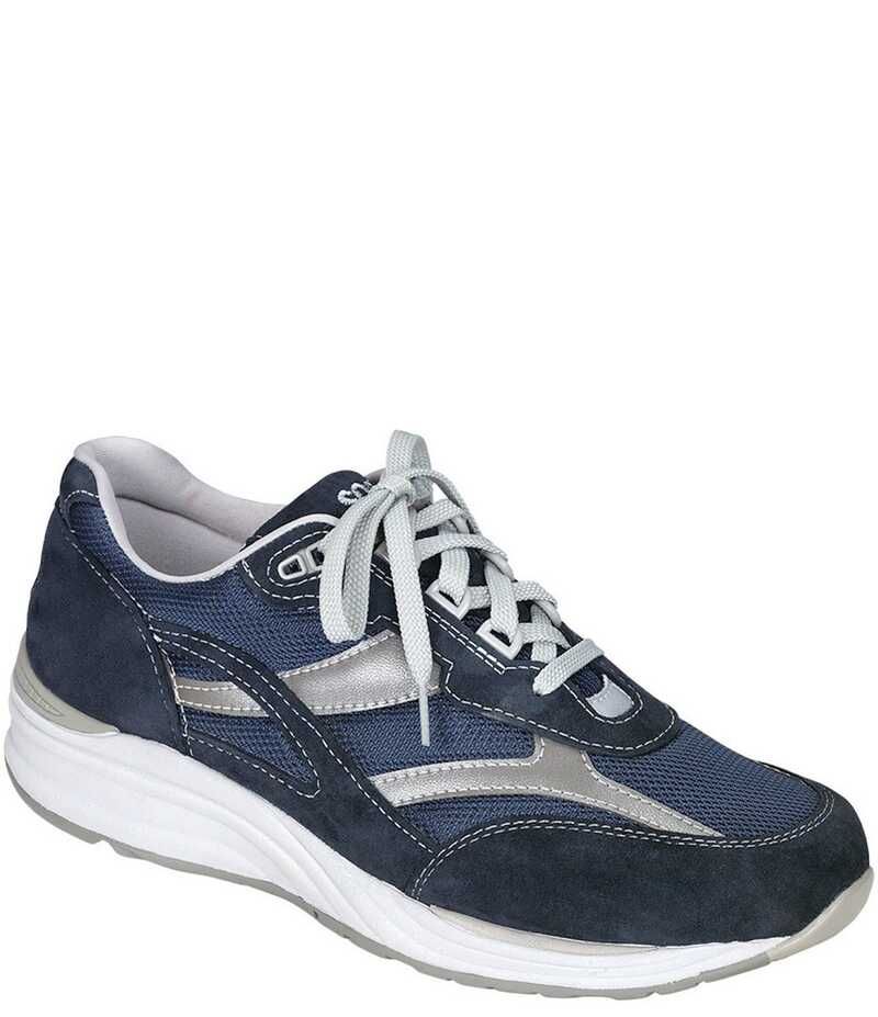 サス メンズ シューズ スニーカー メッシュ レース SAS Mens Journey Mesh Lace Up Sneakers Blue ブルー