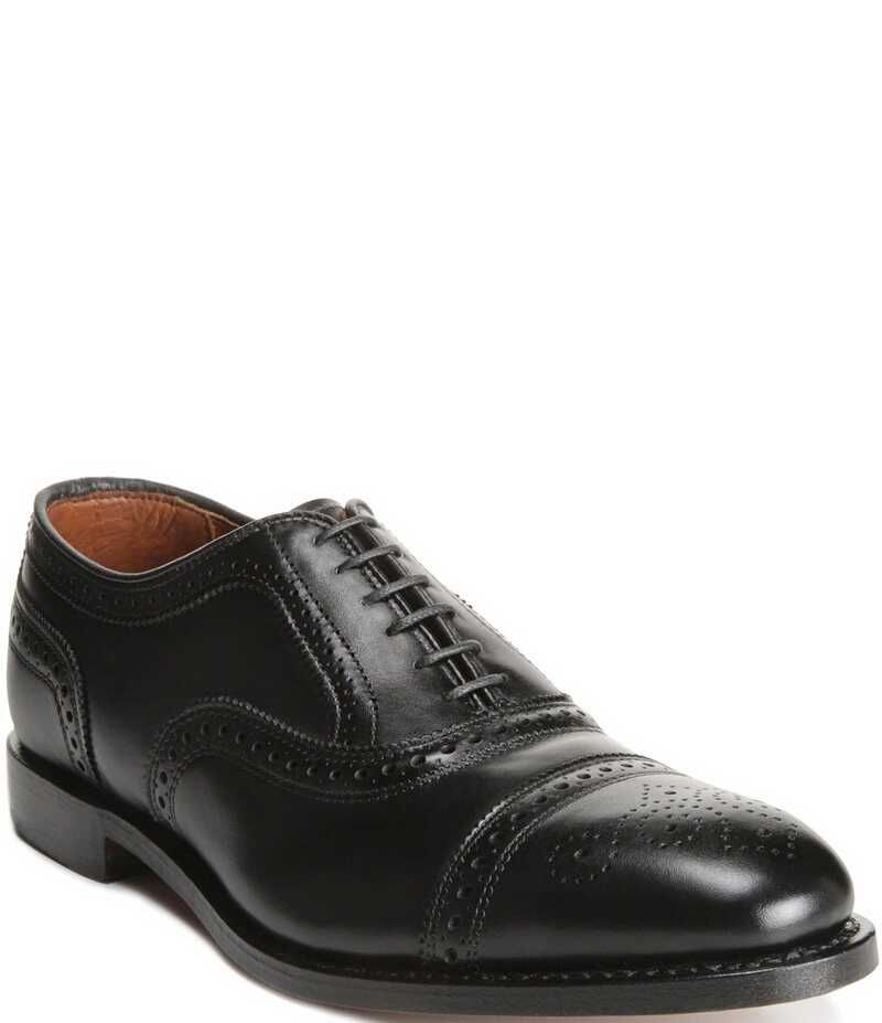 アレンエドモンズ メンズ シューズ ドレスシューズ オックスフォード ワンピース キャップ レザー AllenEdmonds Strand CapToe Leather Dress Oxfords B