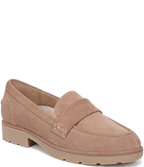 バイオニック レディース シューズ スリッポン・ローファー スエード Vionicleo Suede Loafers DESERT SAND サンド