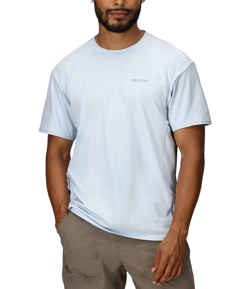 マーモット メンズ トップス シャツ Tシャツ Marmot AirExchange SolarShield Short Sleeve TShirt Vapor