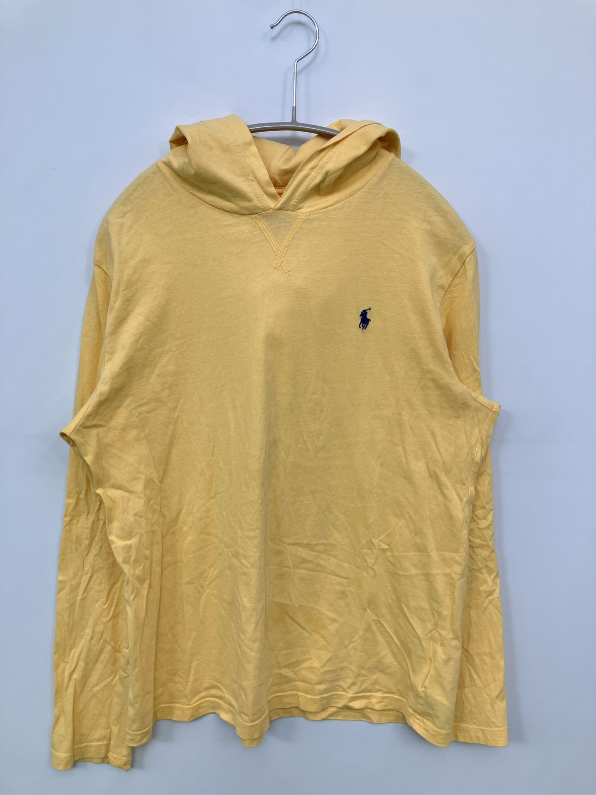 Polo Ralph Lauren ポロラルフローレン パーカー XL イエロー コットン 