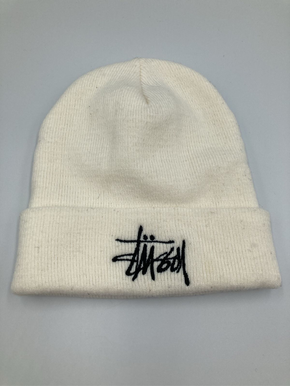 stussy ステューシー ニットキャップ/ビーニー ホワイト メンズ レディース