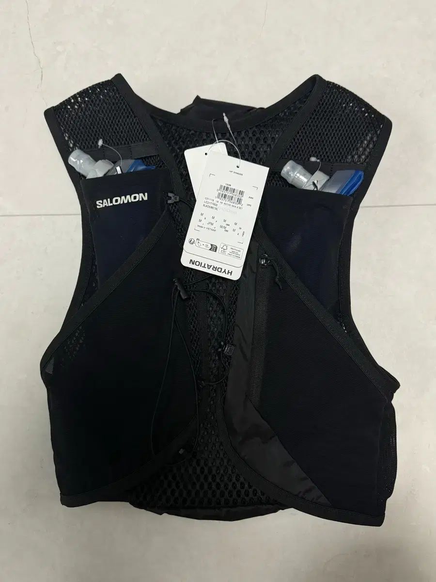 SALOMON サロモン アクティブ スキン 8 ブラック M