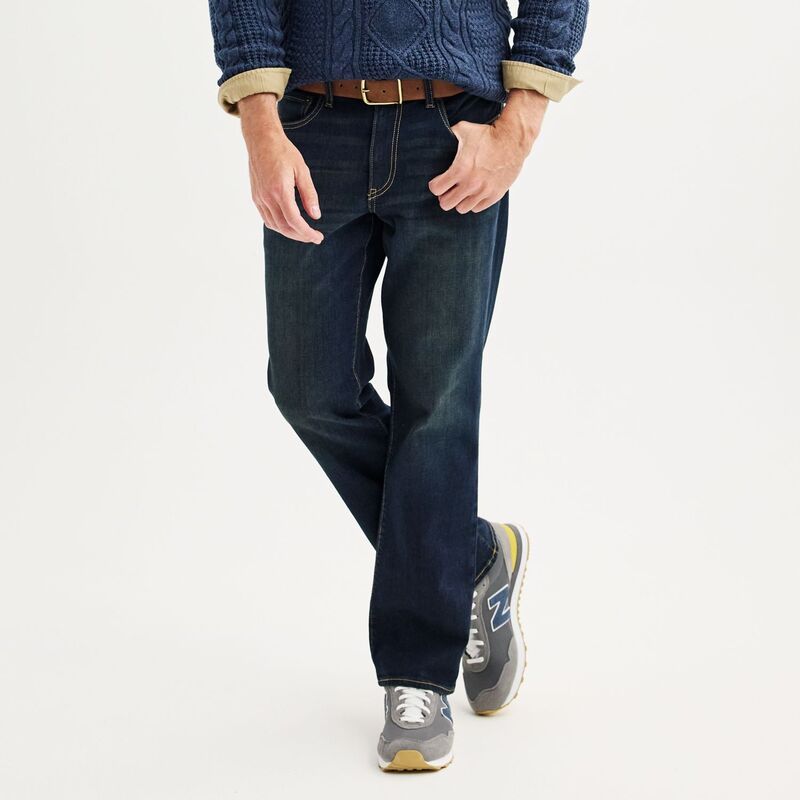 ソノマ メンズ ボトムス デニムパンツ ブーツカット ブーツ ジーンズ Mensonoma Goods For Life Bootcut Jeans Dark Brown Tint ブラウン