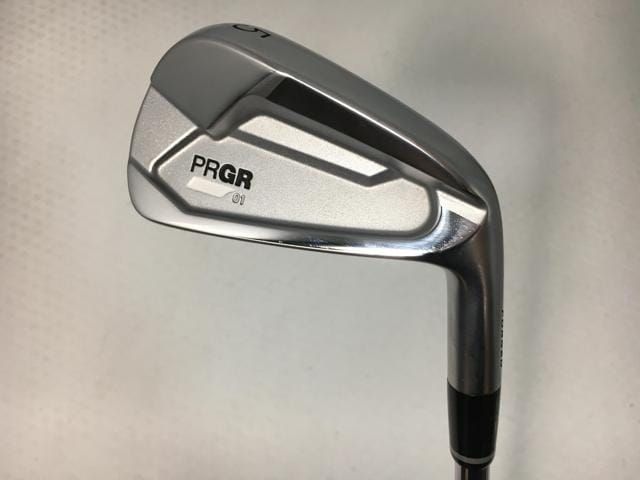 返品OK 【中古ゴルフクラブ】(6本セット)プロギア PRGR 01 アイアン 2023 スペックスチール3 Ver2 5～9.P