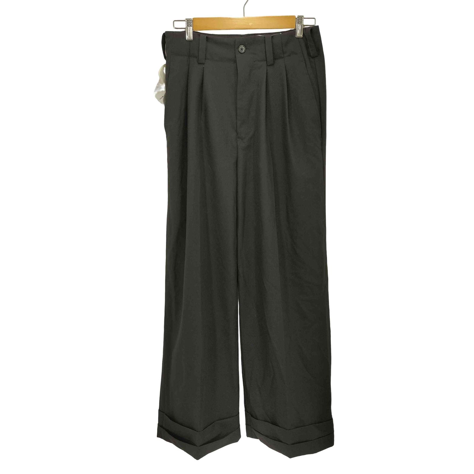 ユーズドフルギ USED古着 un peu different 25SS Tuck Wide Baggy Slacks タック ワイド バギー スラックス メンズ JPN：L