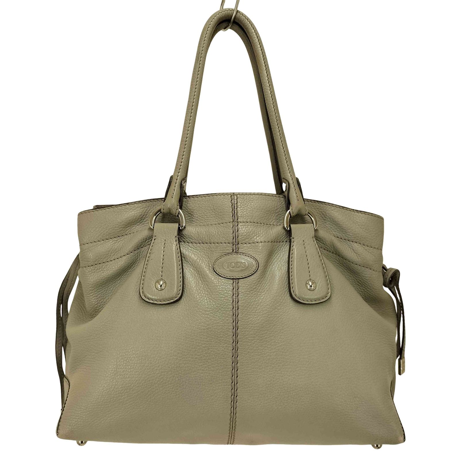 トッズ TOD’S ロゴパッチ レザートートバッグ レディース 表記無
