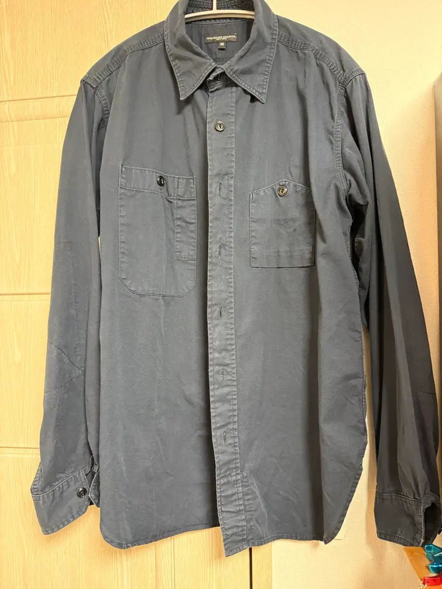 Engineered Garments エンジニアードガーメンツ シャツ Mサイズ ネイビー