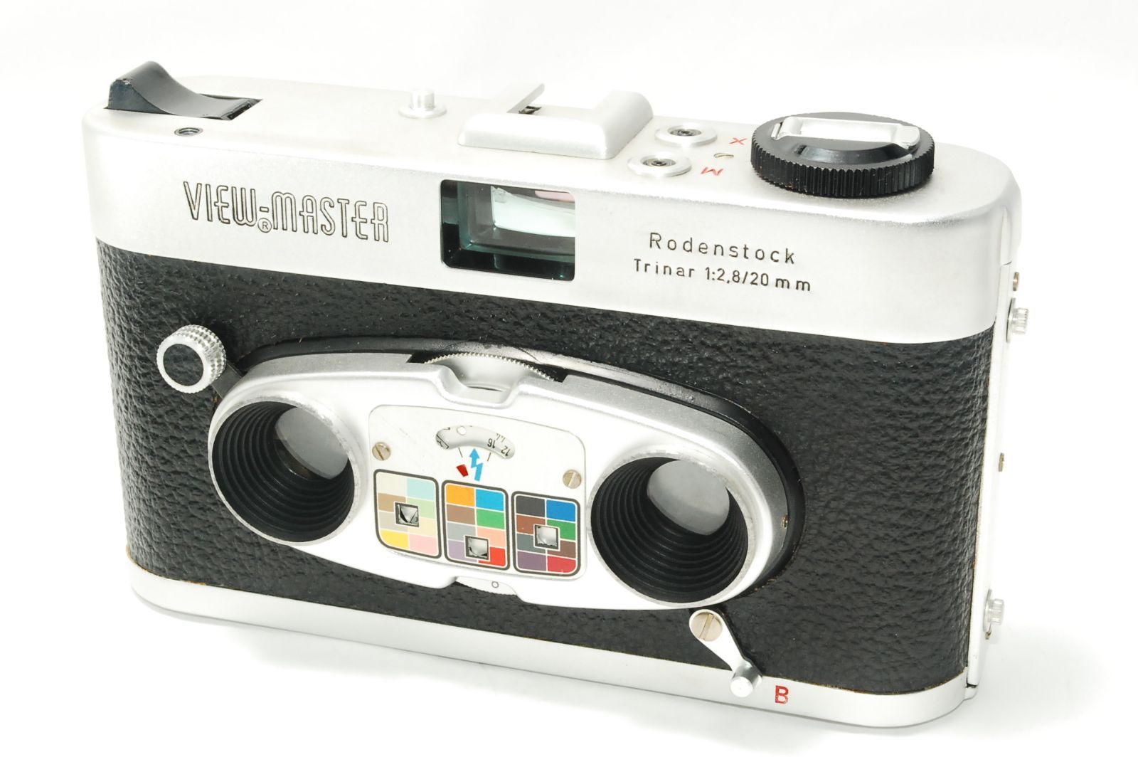 【希少】 ローデンストック Rodenstock VIEW MASTER ビュー マスター 立体写真 3D ステレオカメラ ドイツ製 カメラ 【現状品】 r373