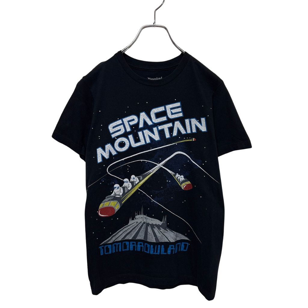 【Disneyland】 WDW Space Mountain Tee USA製 スペースマウンテン トゥモローランド Tシャツ S-6874