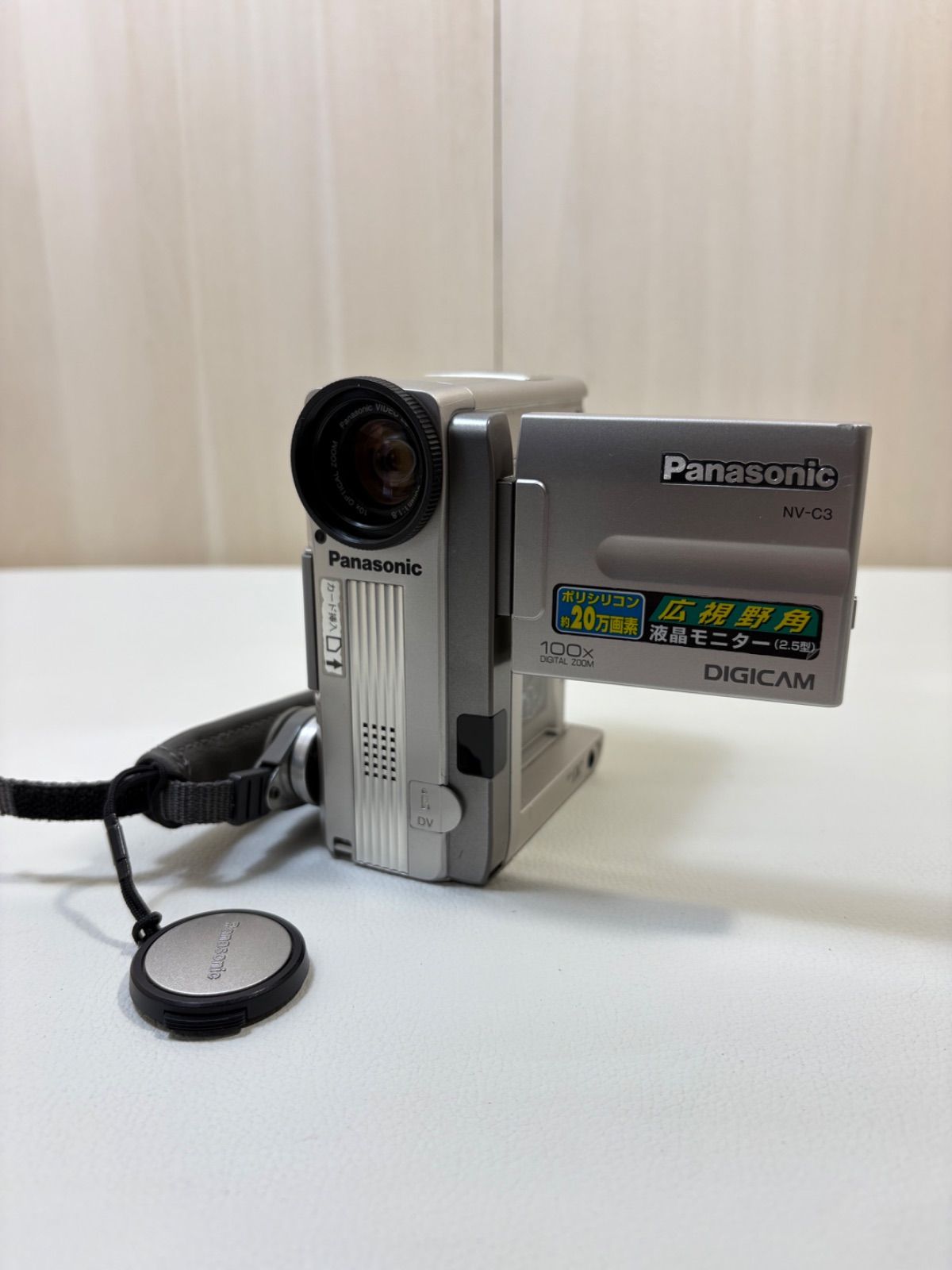 動作美品　NV-C3 　Panasonic MiniDVビデオカメラ　515 過去テープで再生確認済】パナソニック MiniDVビデオカメラ NV-C3