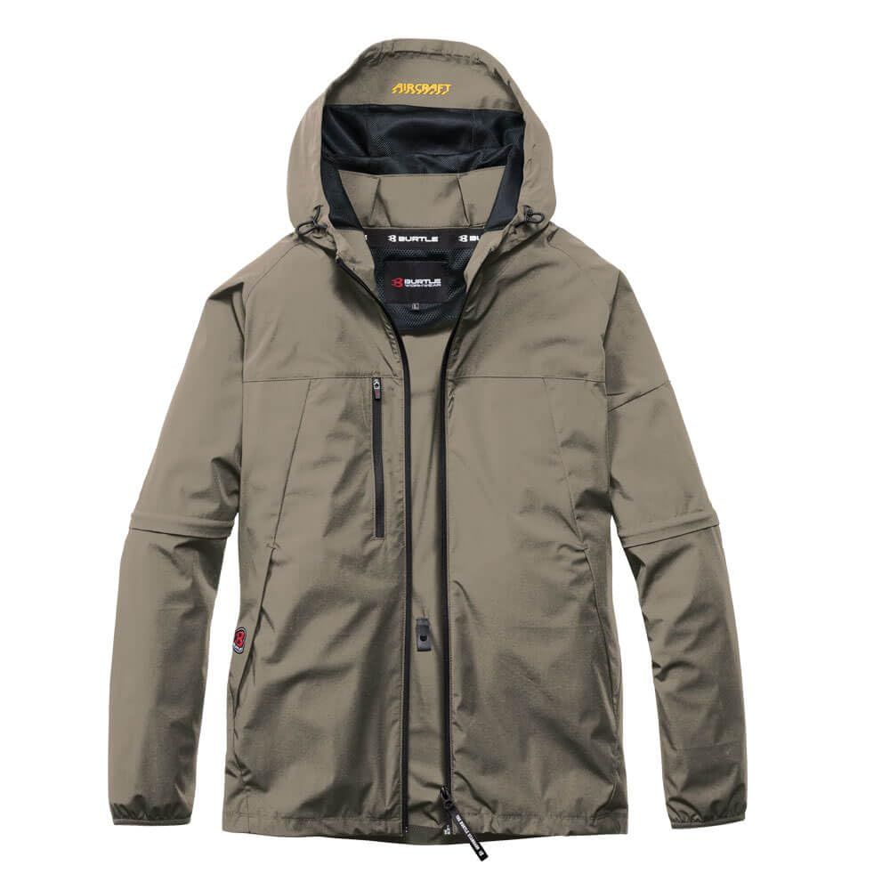 [BURTLE] [バートル] エアークラフト 2WAYブルゾン(ファンなし) AC2121 ローバック AIRCRAFT XXL 23カーキ [23カーキ] [2XL]