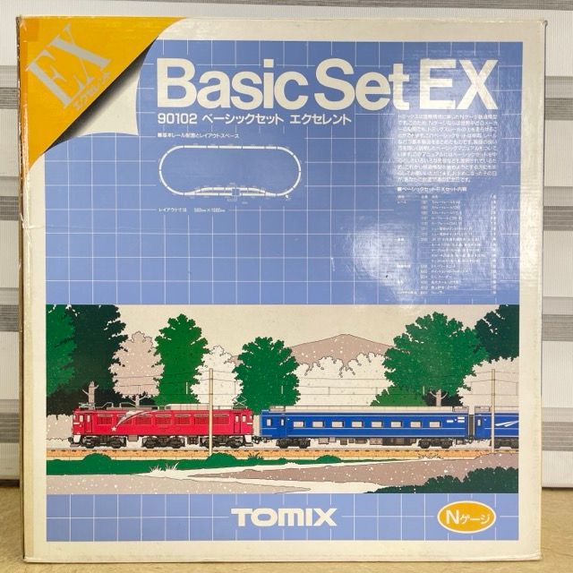 Nゲージ【中古】動作保証 TOMIX トミックス 90102 ベーシックセット エクセレント 車両 機関車 レール パワーユニット ホーム 駅舎/517209
