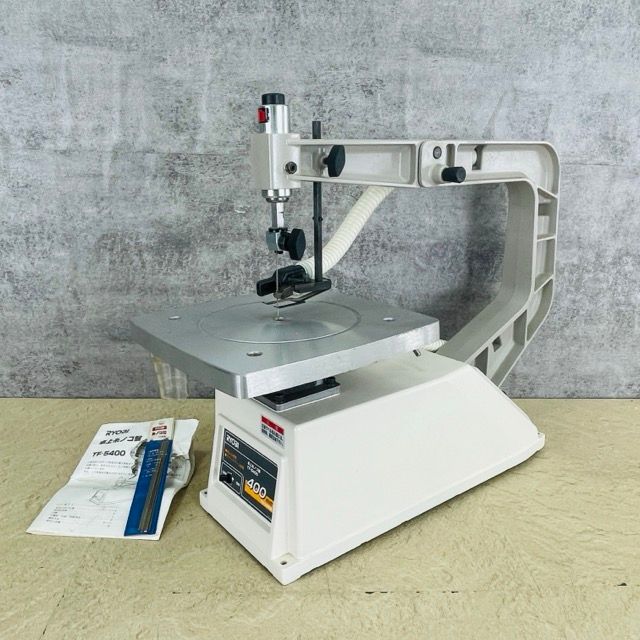 リョービ 卓上糸ノコ盤 【中古】動作保証 RYOBI TF-5400 400mm フトコロ寸法 電動工具/517237