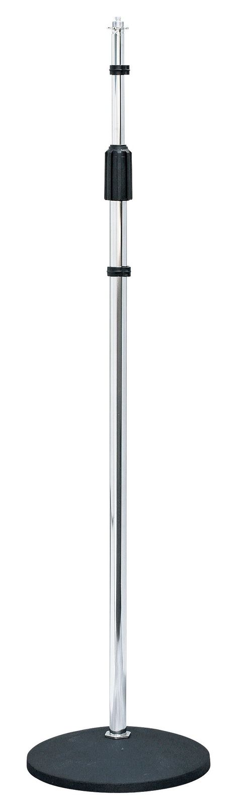 特価商品 キクタニ (Kikutani) マイクスタンド ストレートタイプ 丸型ベース クロム MS-150