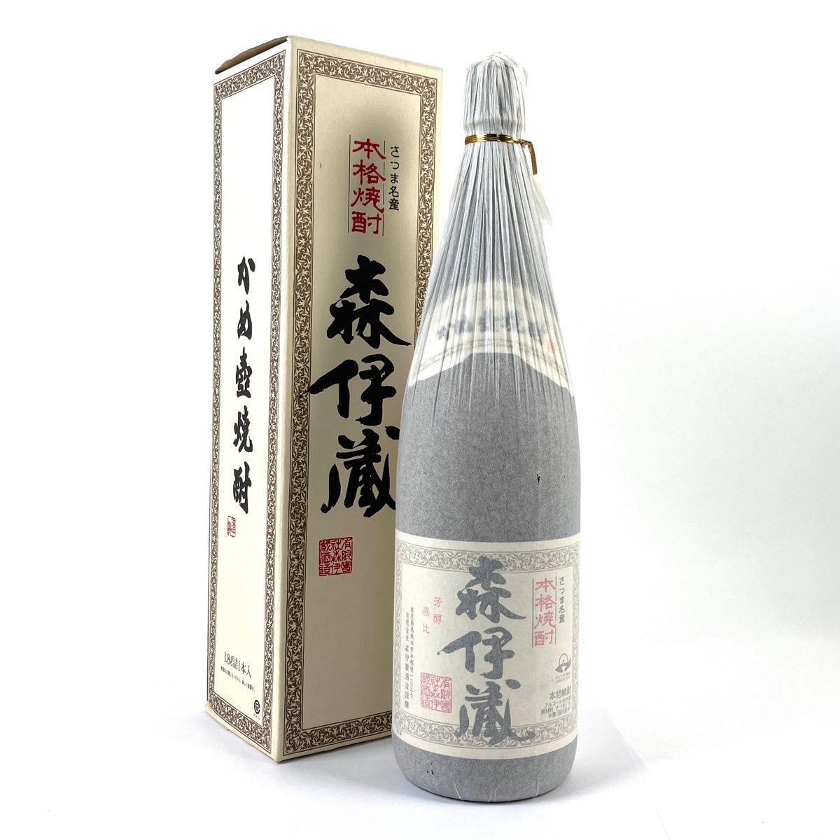 【東京都内限定お届け】 森伊蔵 MORIIZOU かめ壺焼酎 1800ml いも焼酎 【古酒】