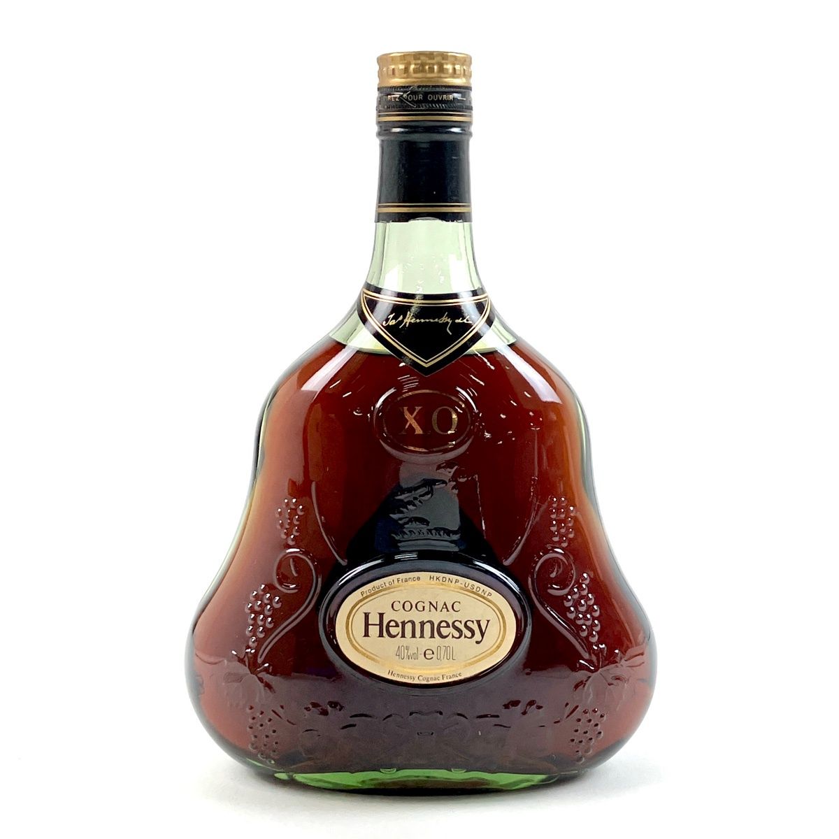 ヘネシー Hennessy XO 金キャップ グリーンボトル 700ml ブランデー コニャック 【古酒】