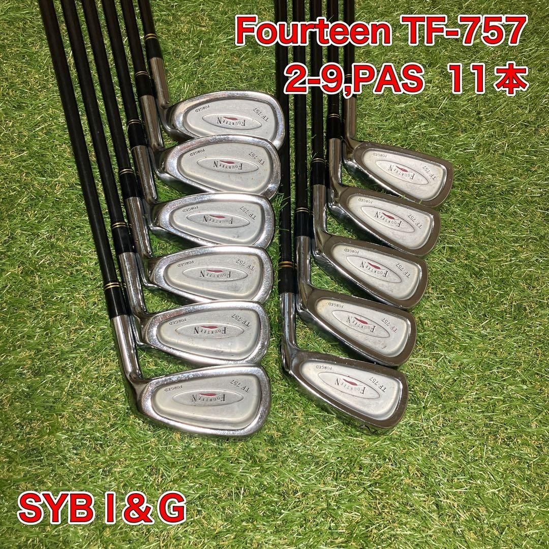 Fourteen TF-757 アイアンセット11本　フォーティーン Fourteen TF-757 アイアンセット11本 フォーティーン - メルカリ