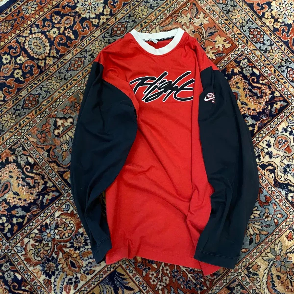 90年代 韓国製 NIKE flight 長袖