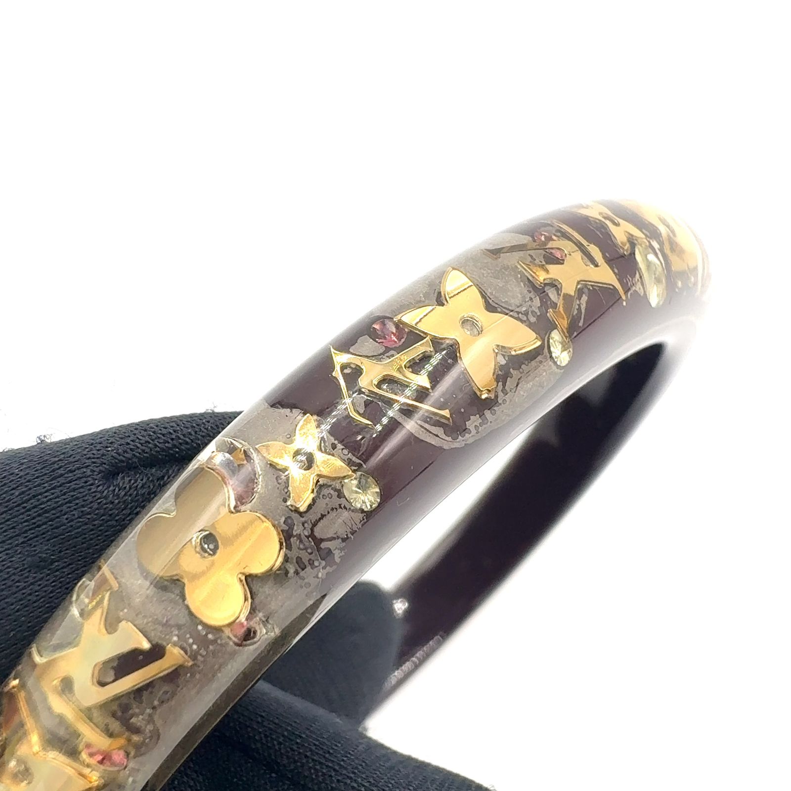 新着】LOUIS VUITTON ブラスレ アンクルージョン GP、カラーストーン
