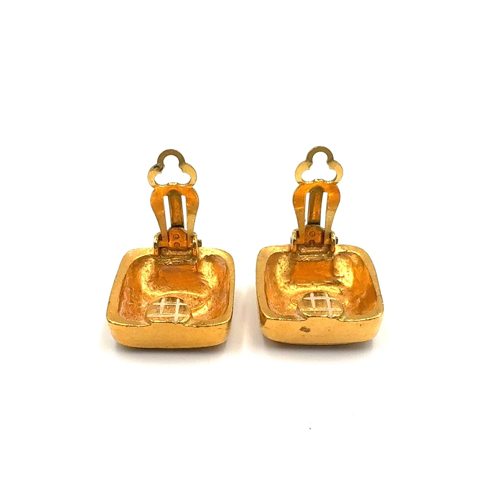 新着】CHANEL ココマーク スクエア ヴィンテージ GP ゴールド 