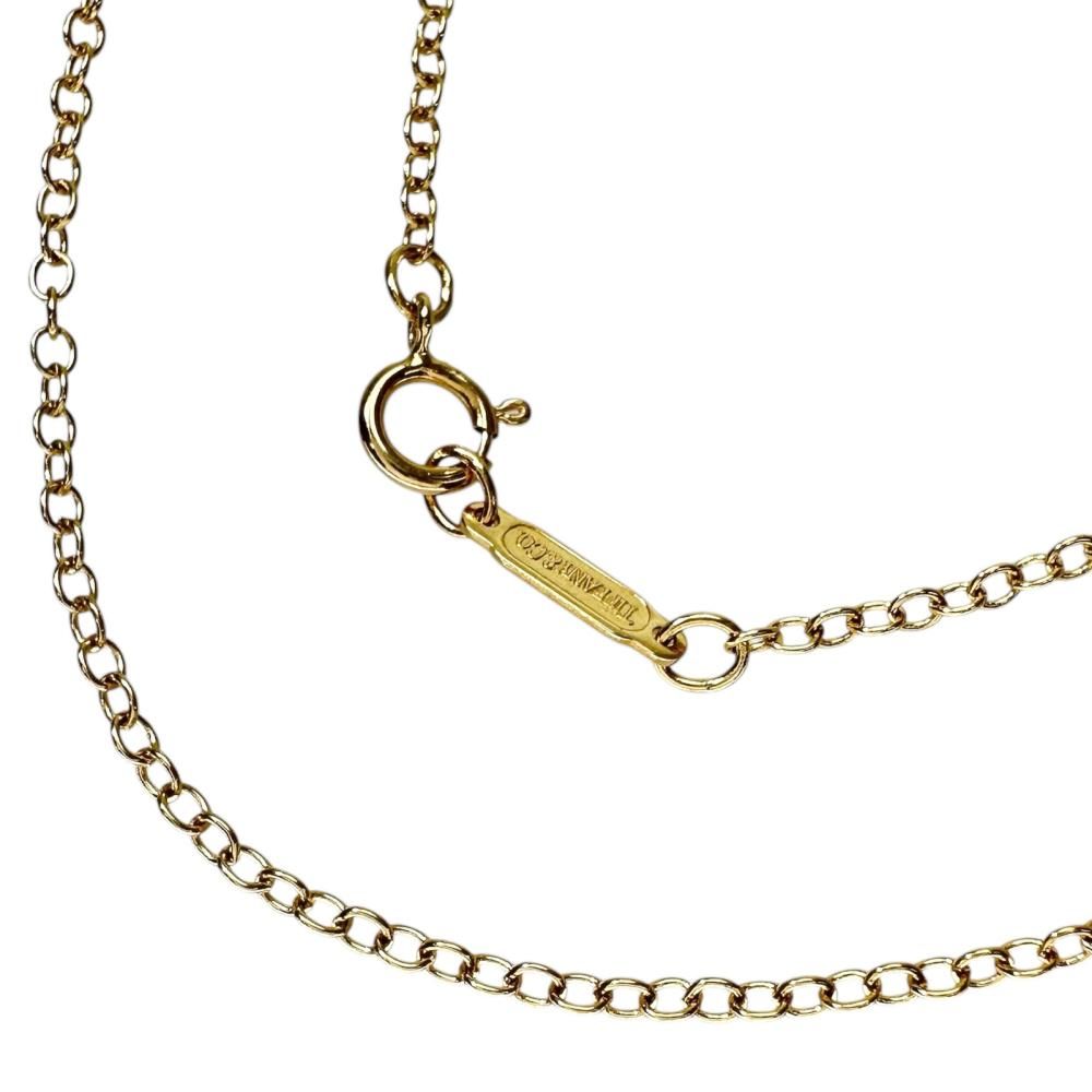 【TIFFANY&Co./ティファニー】アズキチェーン チェーンのみ ネックレス K18ゴールド 18金 2.1g 41cm レディース 【中古】【真子質店】【BL】