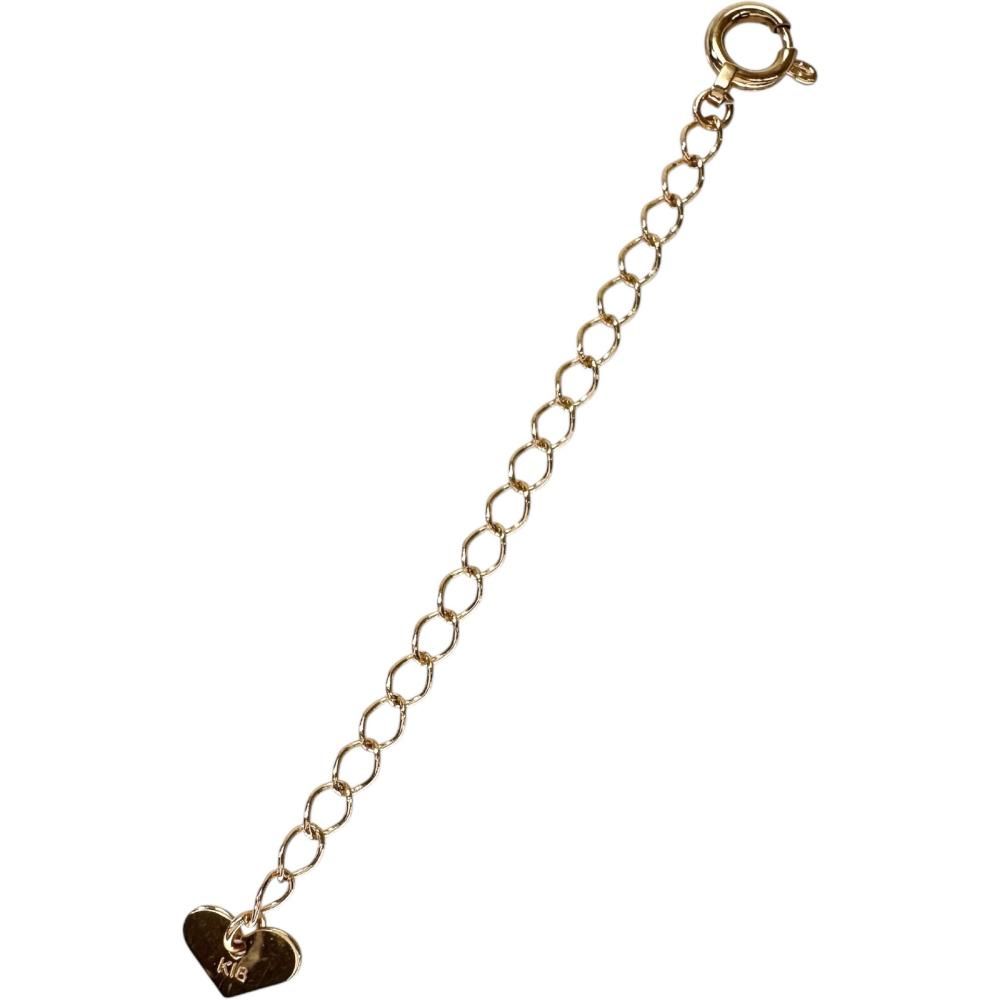 アジャスターパーツ ネックレス/ブレスレット延長 その他アクセサリー K18ゴールド 18金 0.4g レディース 【中古】【真子質店】【BL】【ex】
