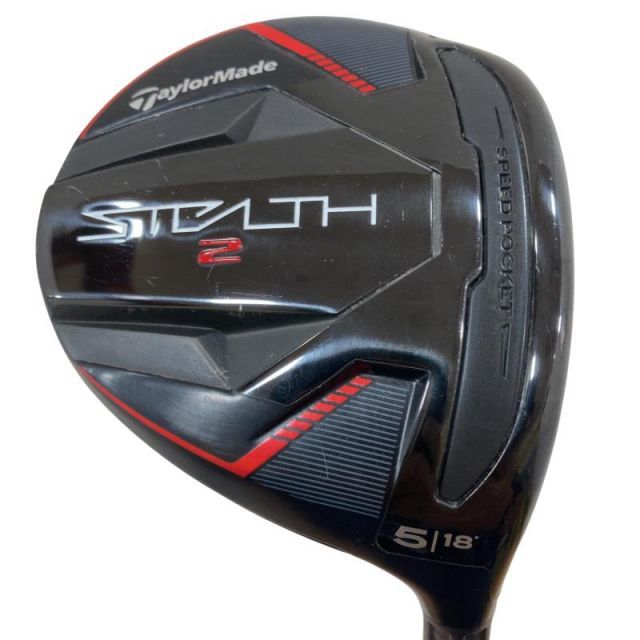 【中古】 テーラーメイド STEALTH2 5W フェアウェイウッド FW TENSEI RED TM50(STEALTH FW) (フレックスR) メンズ 男性用 右利き 右用 Cランク ゴルフクラブ