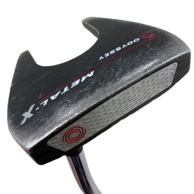 【中古】 オデッセイ METAL-X #7 33インチ パター PT スチール (フレックスその他) メンズ 男性用 右利き 右用 Dランク ゴルフクラブ